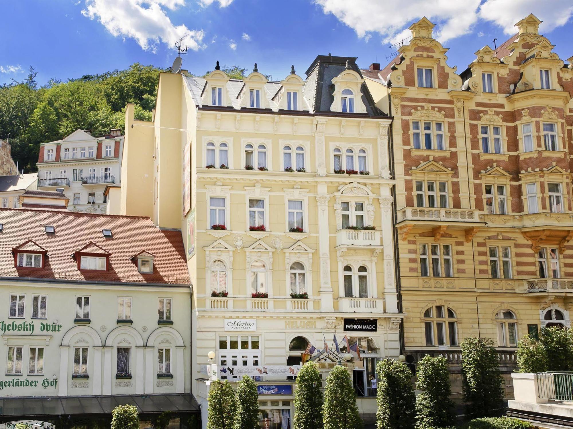 Hotel Heluan à Karlovy Vary Extérieur photo